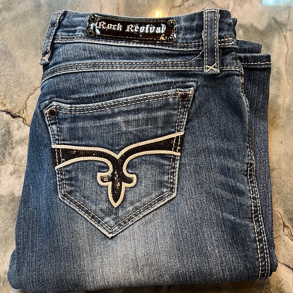 Rock Revival Charlotte Easy Boot Jeans Size 29